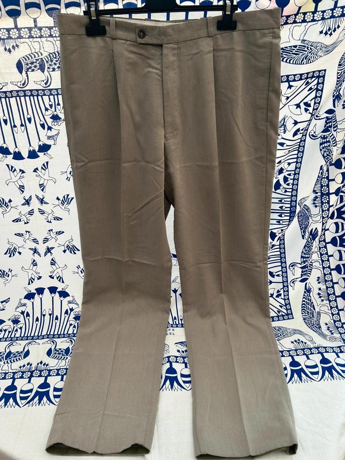 Pantalon de costume 46/3XL Olivier de breuil gris clair homme très bon état
